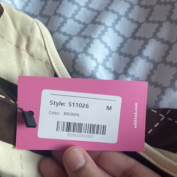 brand new edikted argyle tank with the tag! - Picture 3 of 3